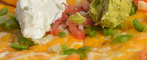 Cheese Crisp at Guadalajara Grill, Bar, & Table Side Salsa in Tucson Arizona. Cheese Crisp at Guadalajara Grill, Bar, & Table Side Salsa in Tucson Arizona.